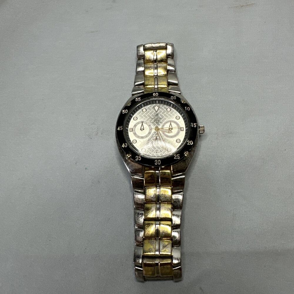 Charles Dumont Chunky Watch Japan Quartz Mvnt Needs Battery
